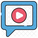 Video Chat Video Comunicacion Video Conversacion Icono