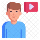 Video Talk Video Chat Video Communication Icon
