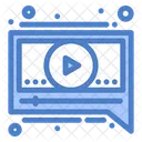 Video Chat Video Streaming Video Stream Icon