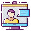 Video Chat Video Call Video Conference Icon