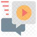Video Chat Chat Communication Icon