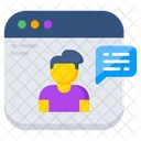 Video Chat Video Communication Video Conversation Icon