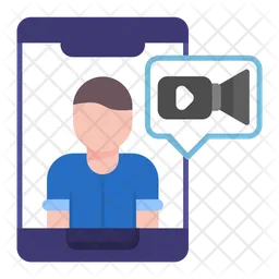 Video Chat  Icon