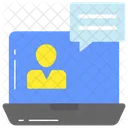 Video Chatting Online Icon