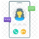 Video Chatting  Icon
