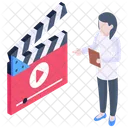 Video Clapper  Icon