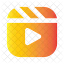 Video Clapper Multimedia Clapperboard Icon