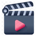 Video Clapperboard  Icon