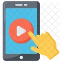 Video Click Digital Start Icon