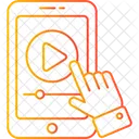 Online Video Digital Video User Interface Icon