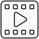 Video Clip App Symbol