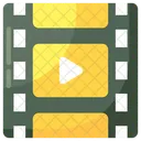 Video Clip Video File Movie Clip Icon