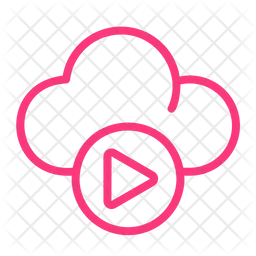 Video Cloud  Icon