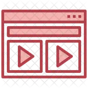 Comparação de vídeo  Ícone