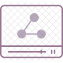 Vídeo compartido  Icono