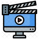 Vídeo de computador  Icon