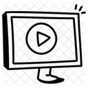 Vídeo de computadora  Icono