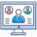 Video Conference Video Call Video Collaboration Icon