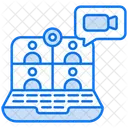 Video Conference Video Call Communication Icon
