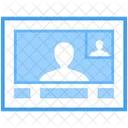 Video Conference Video Chat Video Communication Icon