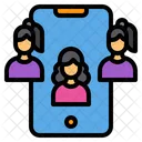 Talk Chat Support Icon