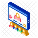 Presentation Video Web Icon