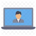 Video Conference Online Conference Webinar Icon