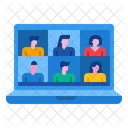 Video Conference Online Conference Icon