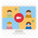 Video Conference Video Call Video Calling Icon