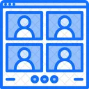 Video Conference Video Chat Video Call Icon