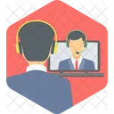 Video Conference Chat Video Icon