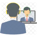 Video Conference Chat Video Icon