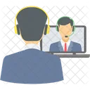 Video Conference Video Call Video Chat 아이콘
