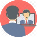 Video Conference Video Call Video Chat 아이콘