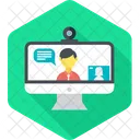 Video Conference Conference Call Icon