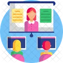 Education Virtual Learning Online Education Icon