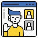 Video Conference Video Call Communication Icon
