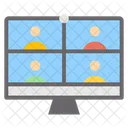 Video Conference Video Call Communication Icon