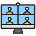 Video Conference Icon