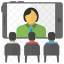Video Conferencing  Icon