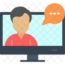 Video Conferencing  Icon
