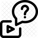 Consulta de vídeo  Icono