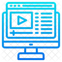 Video Content  Icon