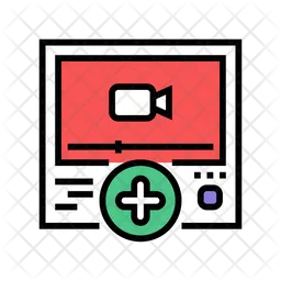 Video Content Logo Icon