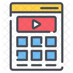 Video content  Icon