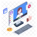 Video Content  Icon