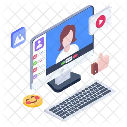 Video Content  Icon