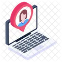 Video Message Media Message Online Chat Icon