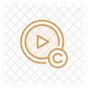 Video Copyright Multi Media Copyright Icon