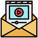 Correo de vídeo  Icono